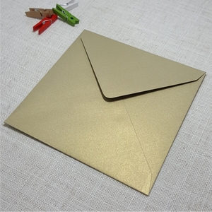 155mm Sq: Goldleaf Metallic Diamond Flap 155mm Square END OF LINE