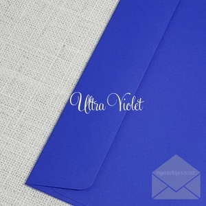 Blue: Ultra Violet Envelopes DLE Rectangle Flap