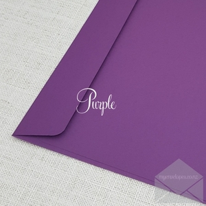 Purple Envelopes C6 Rectangle Flap END OF LINE