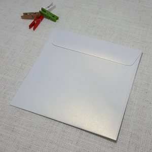 Ice Gold Metallic 155mm Square Envelopes Rectangle Flap