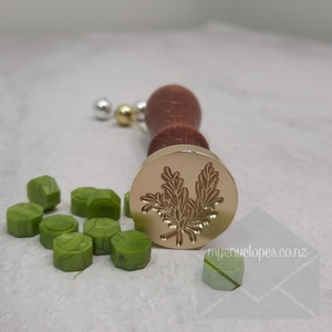 Wax Seal Handle – Branches / Leaves (3)
