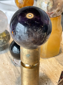 Products: Purple fluorite sphere - My Exhibition
