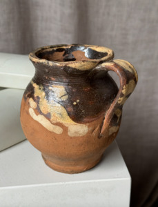 Old painted clay jug - My Exhibition