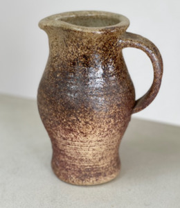 Products: Small brown pottery jug - My Exhibition