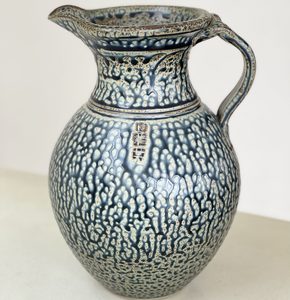 Products: Blue salt glaze jug - My Exhibition