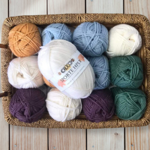 Chunky: Crucci Sporte 14ply, New Zealand Pure Wool, 100g
