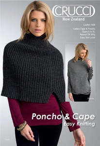 Adult Patterns 1: Poncho & Cape 8ply Pattern