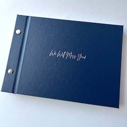 School Events: Farewell Guestbook - We Will Miss You - Foil Stamped