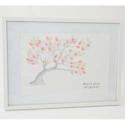 Fingerprint Guestbooks: Wanaka Tree Fingerprint Wedding Guestbook