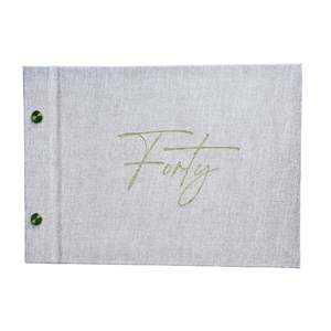 All: 40th Birthday Guestbook