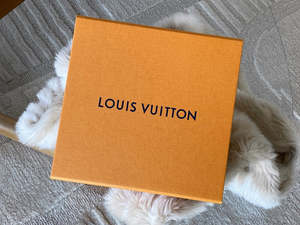 Accessories: Louis Vuitton Medium Imperial Saffron Flap Storage Box