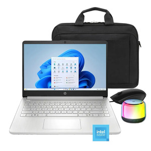 HP 14 Inch Laptop Package- HP 14 Inch N150 Laptop with Bag, Mouse + Bluetooth Sp&hellip;
