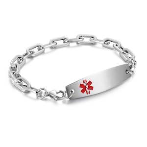 stainless: Links Medical ID Bracelet