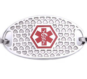 Medical Id Tags Men: Aroha Medical ID pendant