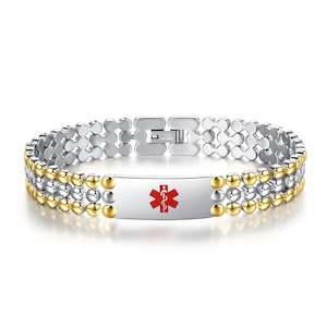 Rose Gold: Chrissy Medical ID Bracelet