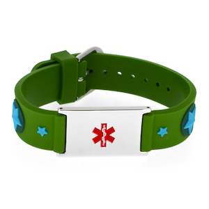 Silicone: Eddie Medical ID Bracelet