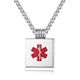 Box Medical ID Necklace STAINLESS