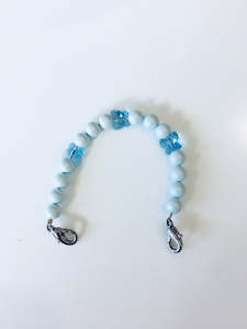 Girls Bracelet Compatibles: Blue Swarovski Butterflies