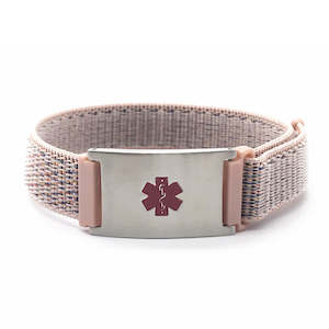 Whiti: Whiti Medical ID - Velcro PINK