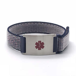 Whiti: Whiti Medical ID - Velcro NAVY