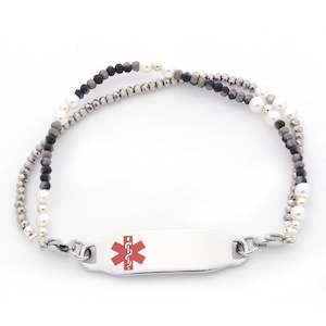 Stretch: Landon Beads Medical ID Bracelet (STRETCH)