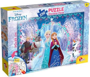 Games Puzzles: Lisciani | Double Sided 250 Piece Puzzle | Frozen