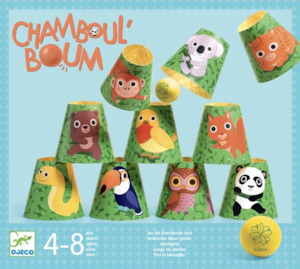Djeco | Knock-Em-Over Game - Chamboul'Tout