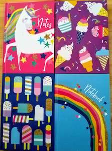 Unicorn: Hardcover Lined Notebooks - Four Styles Available