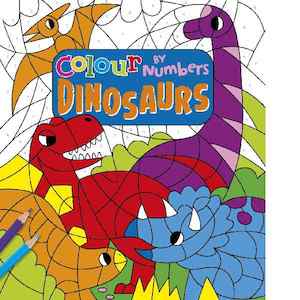 Dinosaur: Dinosaur Colour By Numbers