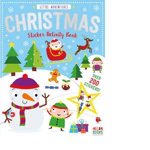 Little Adventures | Christmas Sticker Activity Book