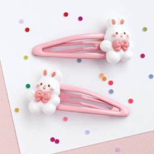 Mon Coco | Bunny Bow Hair Clips
