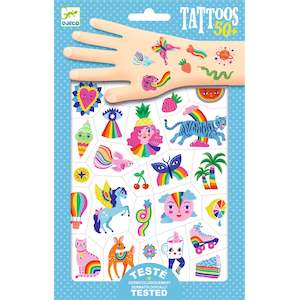 Djeco | Temporary Tattoos | Rainbow