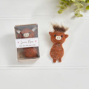 Tiny World | Highland Cow Keepsake