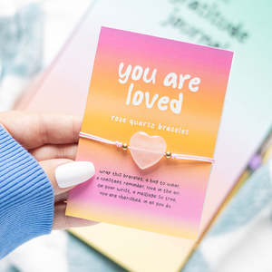 Mindful Moments | You Are Loved Bracelet