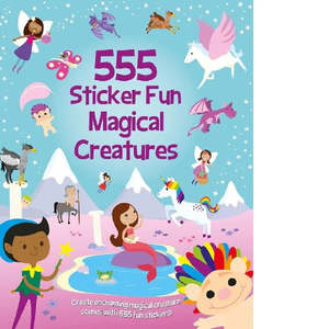 555 Sticker Fun | Magical Creatures