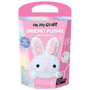Hinkler | Oh My Craft | Crochet Plushie | Bonnie Bunny