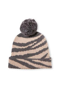 Hats: Milky | Zebra Beanie  *CLEARANCE ITEM *