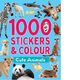 1000 Stickers and Colour Book | Cute Animals