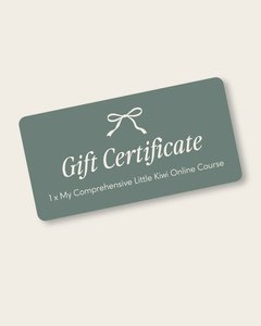 Products: GIFT CARD - Full Online Course - My Little Kiwi Antenatal