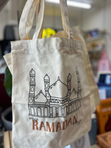 Ramadan Eid Decorations: Ramadan and Eid Canvas Bags