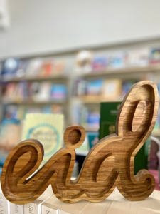 Ramadan Eid Decorations: 'EID' Wooden Serving Tray