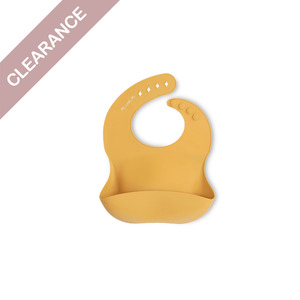Products: Silicone Bib - Mustard