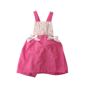 Handmade: Walandella Designs - Handmade Pink Pinafore Dress  *CLEARANCE*