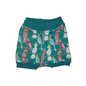 Handmade: Walandella Designs - Handmade Cockatoo SPF50 Swim Shorties *CLEARANCE*