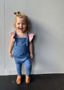 Little Wolfie - Overalls *CLEARANCE*