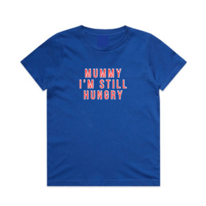 MLW By Design - Still Hungry Blue Tee