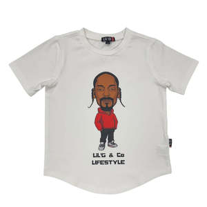 LiL'G & Co. - D O Double G Short Sleeve T-shirt | White