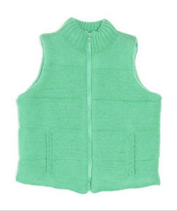 Walandella Designs - Green Knit Vest *CLEARANCE*
