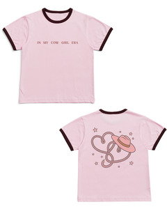 MLW By Design - In My Cowgirl Era Ringer Tee