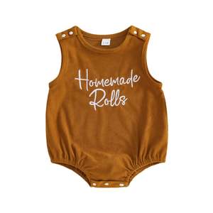 New Arrivals: Homemade Rolls Sleeveless Romper